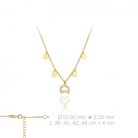 Silver Necklaces with Cubic Zirconium