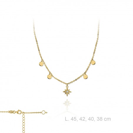 Silver Necklaces with Cubic Zirconium 