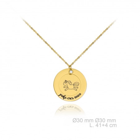 Gargantilhas Zircões