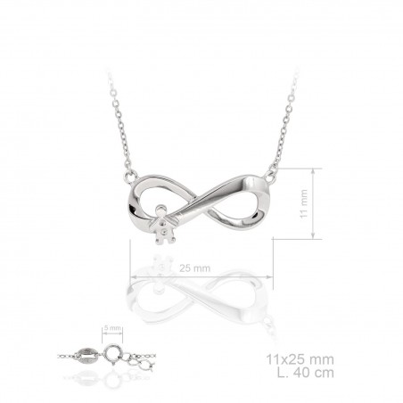 Gargantilha em Prata Esterlina