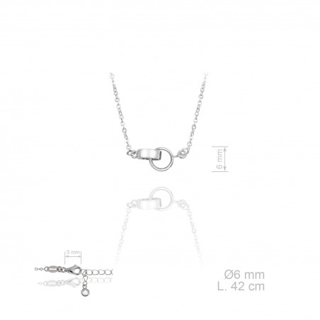 Sautoirs Argent lisse