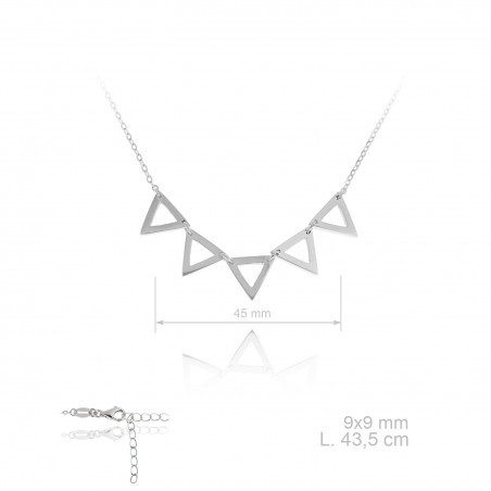 Sautoirs Argent lisse