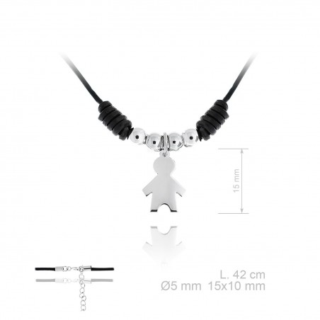 Gargantilha em Prata Esterlina