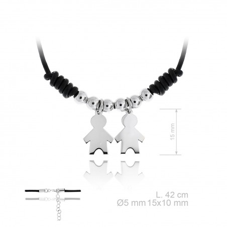 Gargantilha em Prata Esterlina