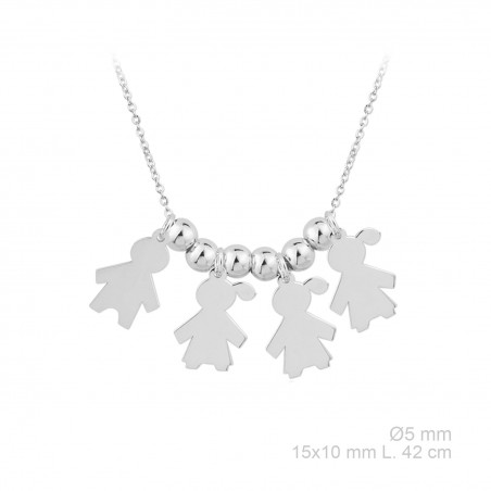 Gargantilha em Prata Esterlina