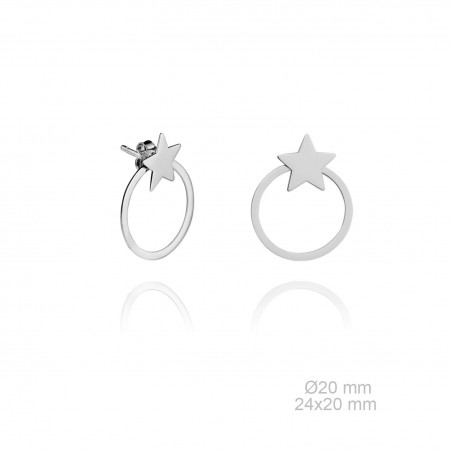 Boucles d'oreilles en Argent