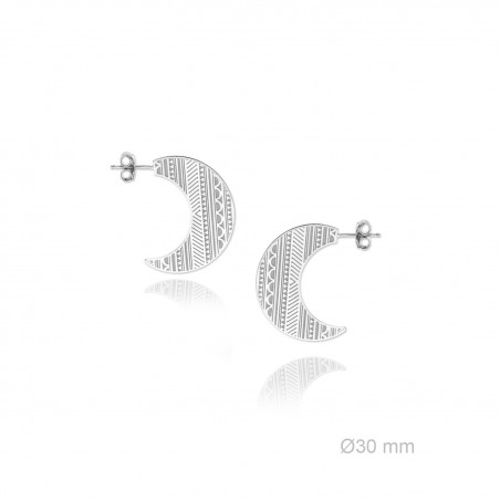 Boucles d'oreilles en Argent