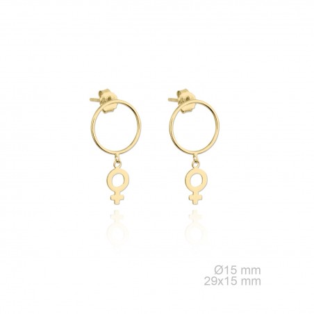 Boucles d'oreilles en Argent