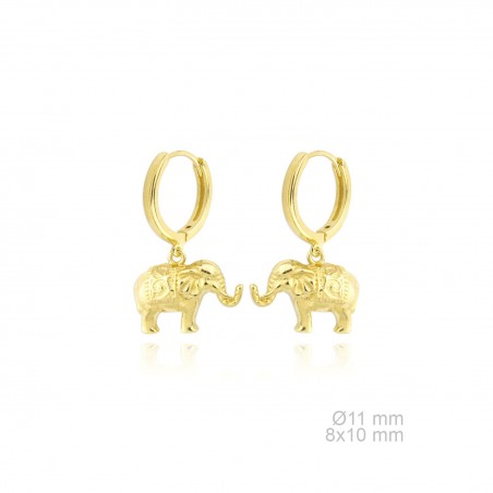 Boucles d'oreilles en Argent