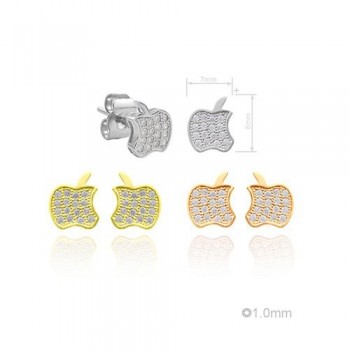 Pendientes de plata con...