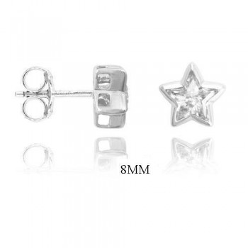 Pendientes Estrella Circ. 