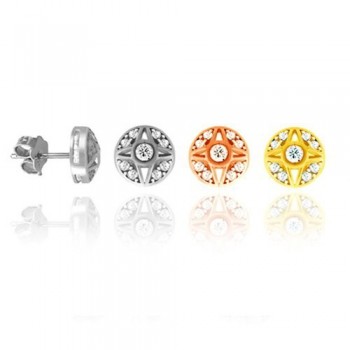 Boucles d'oreilles Zircons
