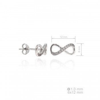 Pendientes  Infinito Circ.