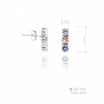 Boucles d'oreilles en Argent