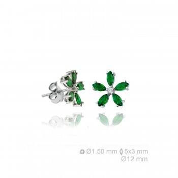 Pendientes de Plata de Ley...