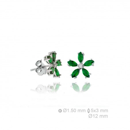 Boucles d'oreilles en Argent