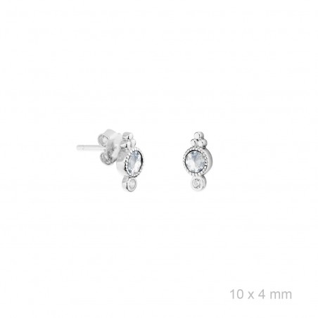 Pendientes Destello Blanco