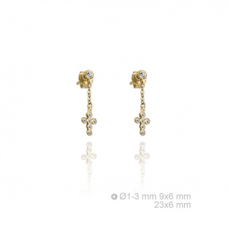 Boucles d'oreilles en Argent