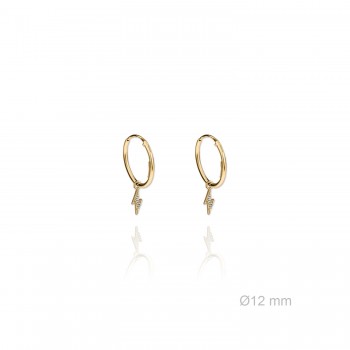 Pendientes Arito Rayo Zirc...
