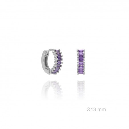 Boucles d'oreilles en Argent