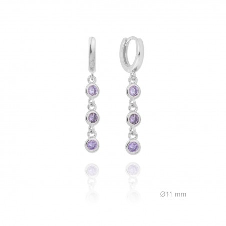 Boucles d'oreilles en Argent