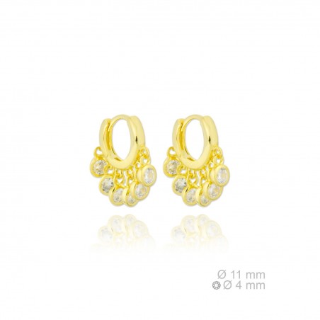 Boucles d'oreilles en Argent