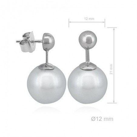 Boucles d'oreilles en Argent