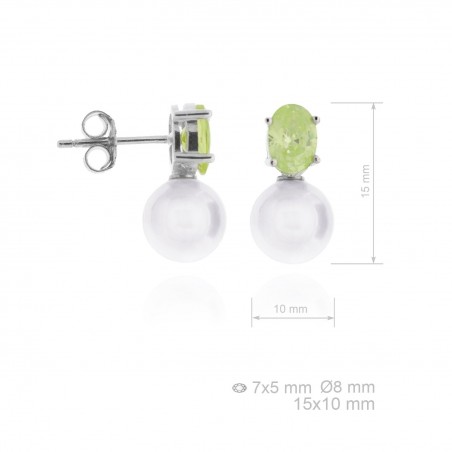 Boucles d'oreilles en Argent