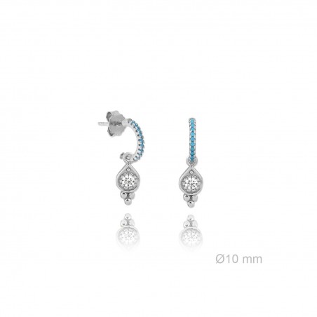 Boucles d'oreilles en Argent