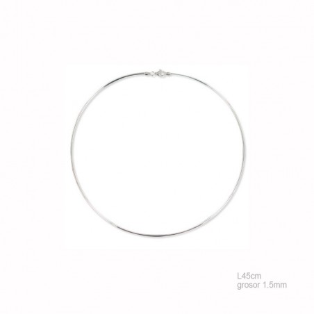 Gargantilhas Prata lisa