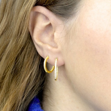 Boucles d'oreilles en Argent | Ø16mm