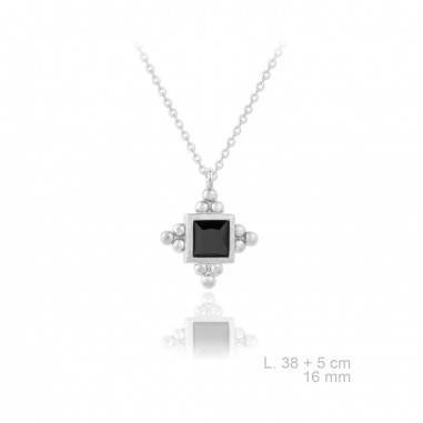 Silver Necklaces with Cubic Zirconium