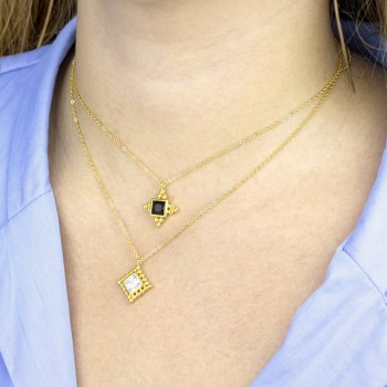 Silver Necklaces with Cubic... 2