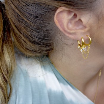 Boucles d'oreilles en Argent 2