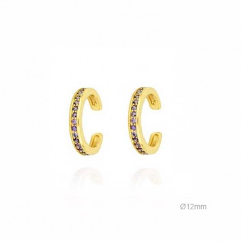 Pendientes Earcuff Dorado...