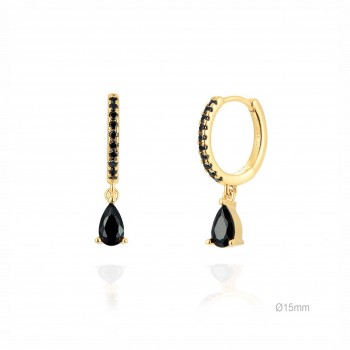 Pendientes Aro Dorado Circ....