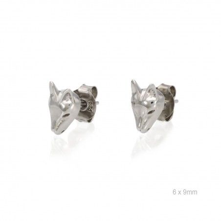 Boucles d'oreilles Argent lisse