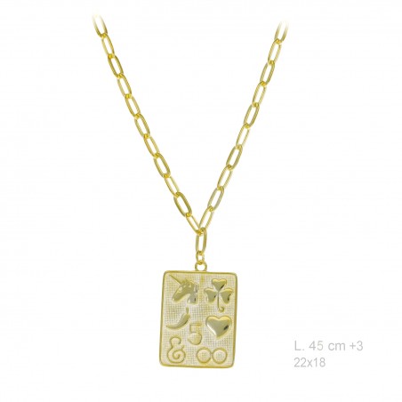 Sautoirs Argent lisse