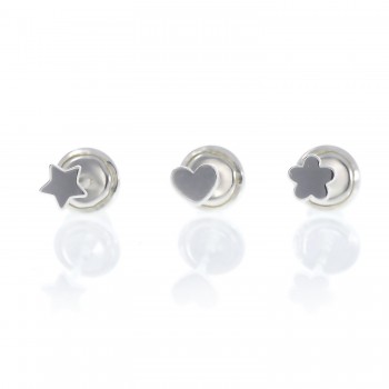 Earrings Sterling silver
