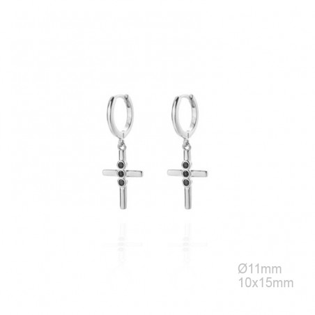Boucles d'oreilles Zircons