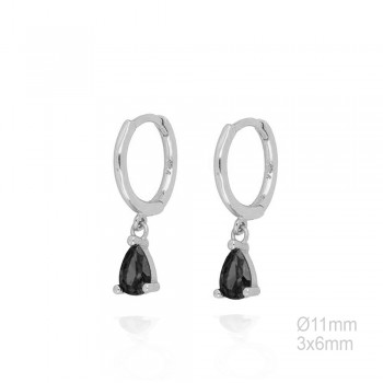 Pendientes Aro Cir. Lagrima...