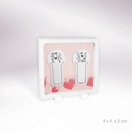 Packs de Dia dos Namorados - Marcadores de Páginas em Aço