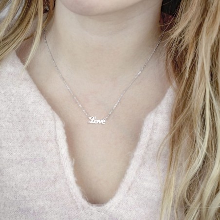 Gargantilha de Prata Esterlina