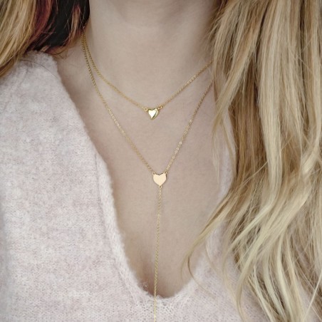 Sautoir en Argent avec zircons