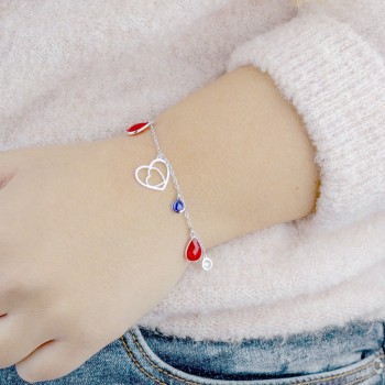 Pulsera Corazón Color VERUTIA 2