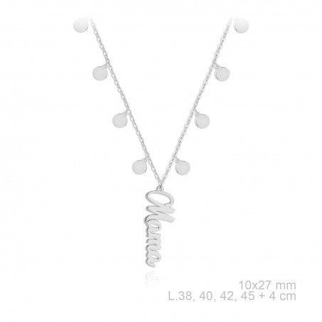 Gargantilha em Prata Esterlina