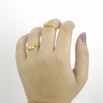 Anel de Prata Esterlina e... 2