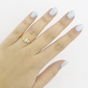 Anel de Prata Esterlina e... 2