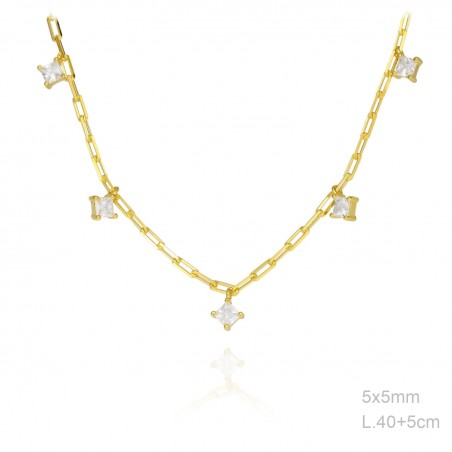 Gargantilhas Zircões