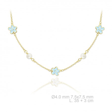 Gargantilla de Plata de Ley 